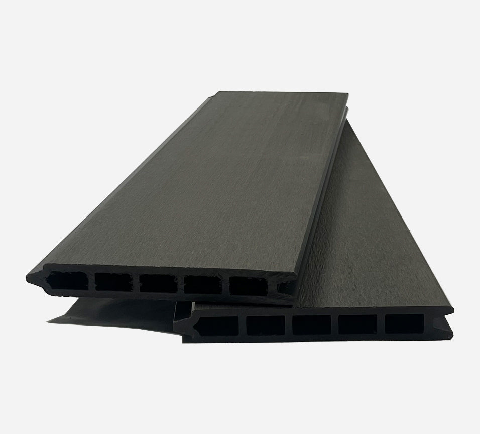 5ft(H) Composite Fencing Kit With Post - Smooth Finish Dark Grey