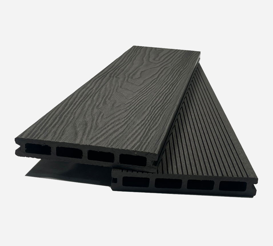3.6m Composite Decking Boards - Dark Grey