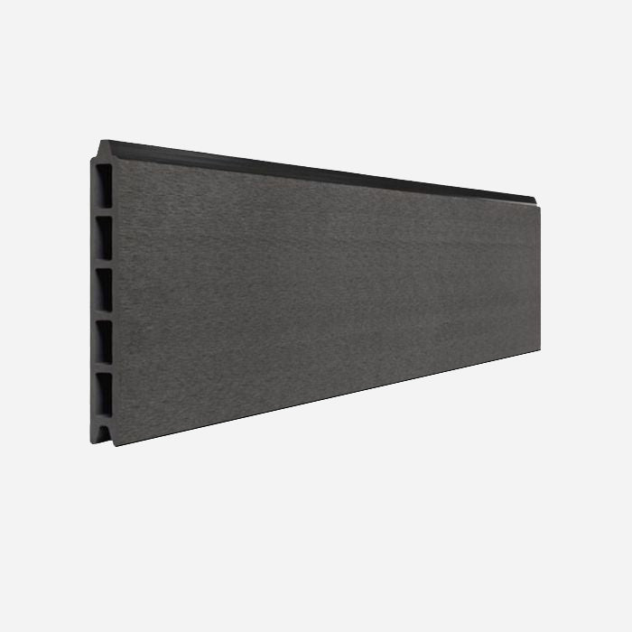 5ft(H) Composite Fencing Kit With Post - Smooth Finish Dark Grey