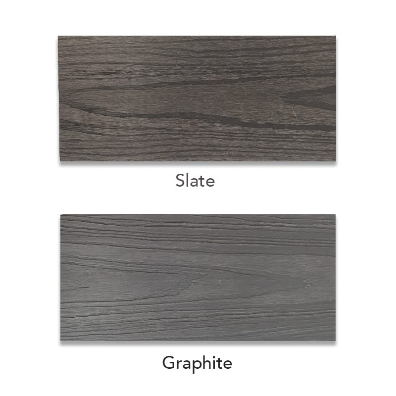 EasyComposite™ Capped WPC Compsotie Decking kit Premium quality including Joists & Fixings