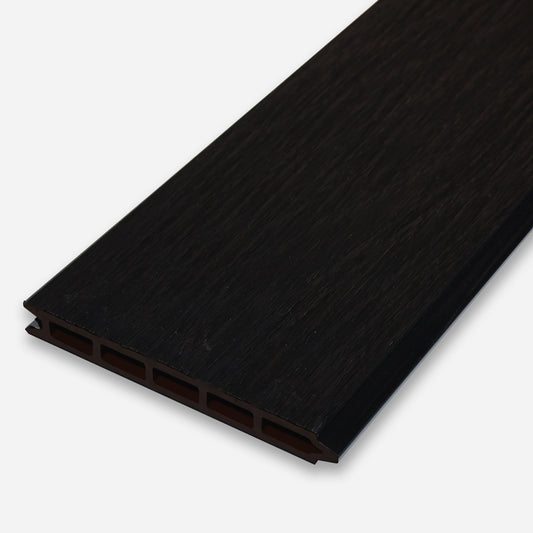 1.8m Fencing Woodgrain Charcoal