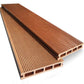 3.6m Composite Decking Kit with Light Weight Joist - Teak