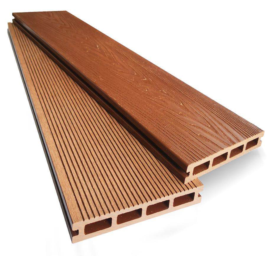 3.6m Composite Decking Kit with Light Weight Joist - Teak