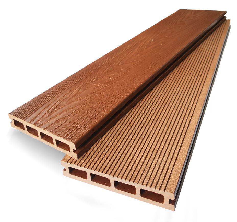 2.9m Composite Decking Boards - Teak