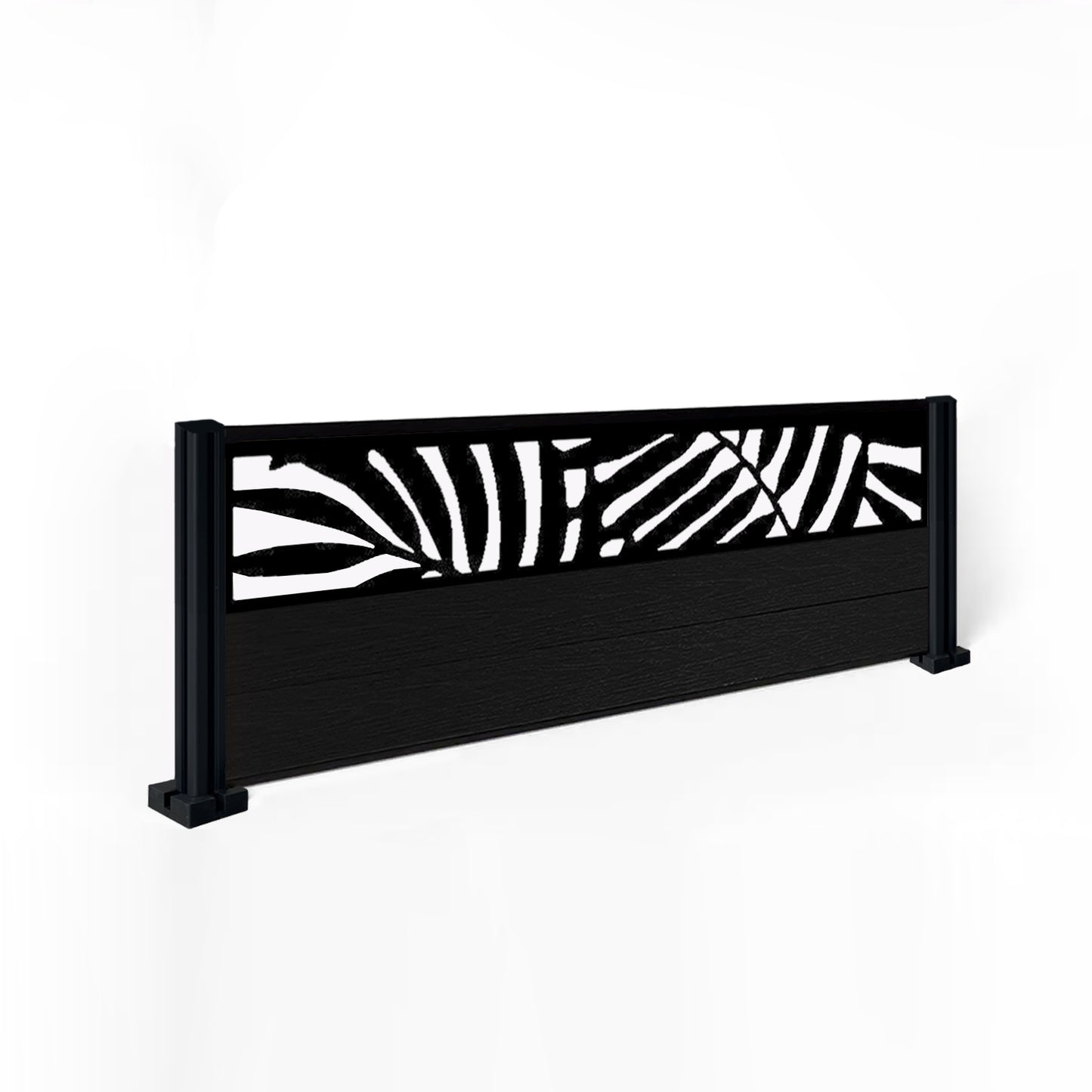 Composite Fence Kit - with Leafy Trellis