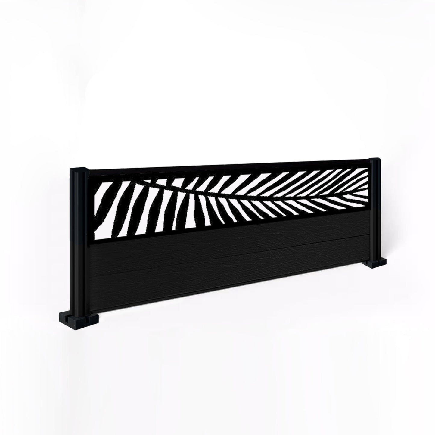 Composite Fence Kit - with Palm Trellis