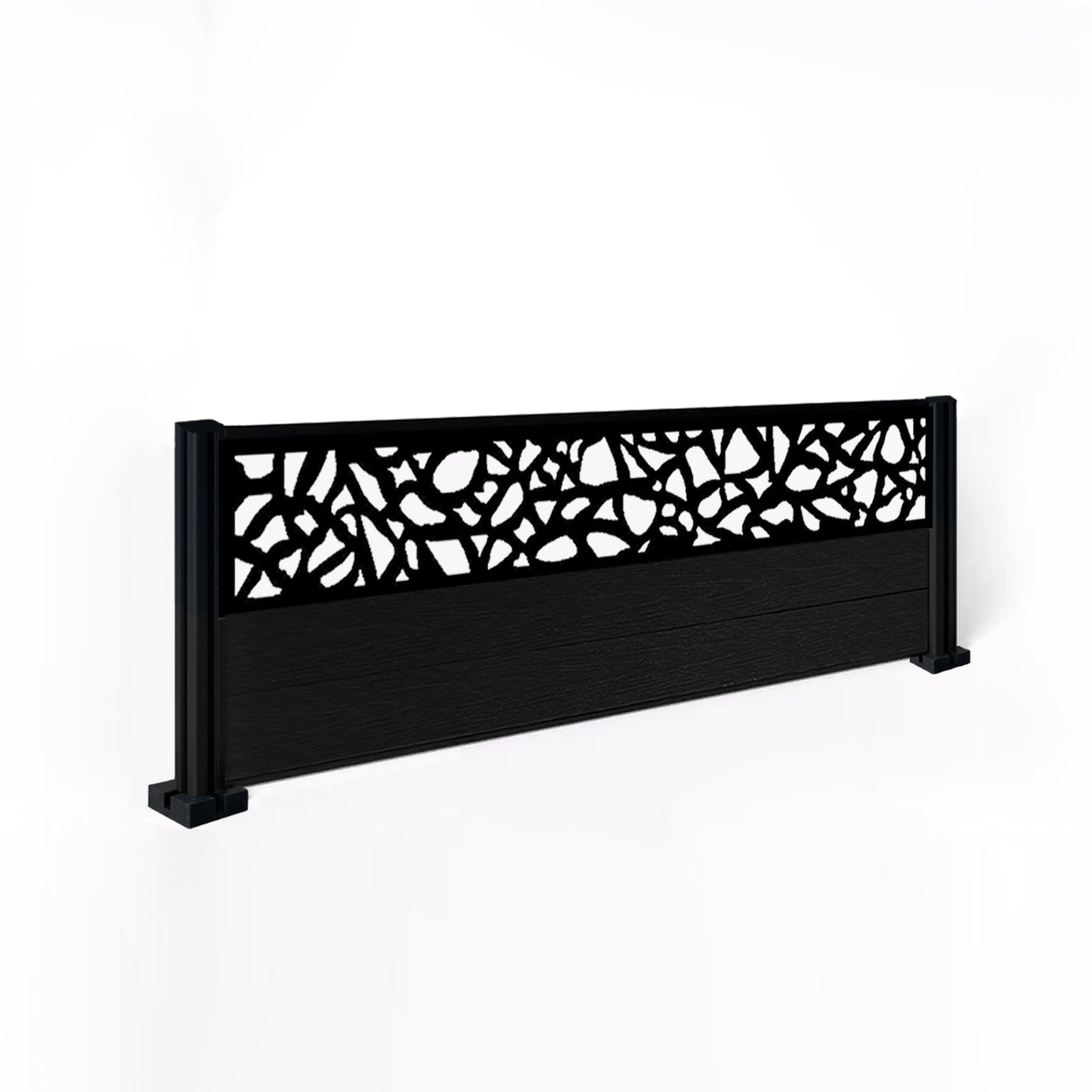 Composite Fence Kit - with Pebble Trellis