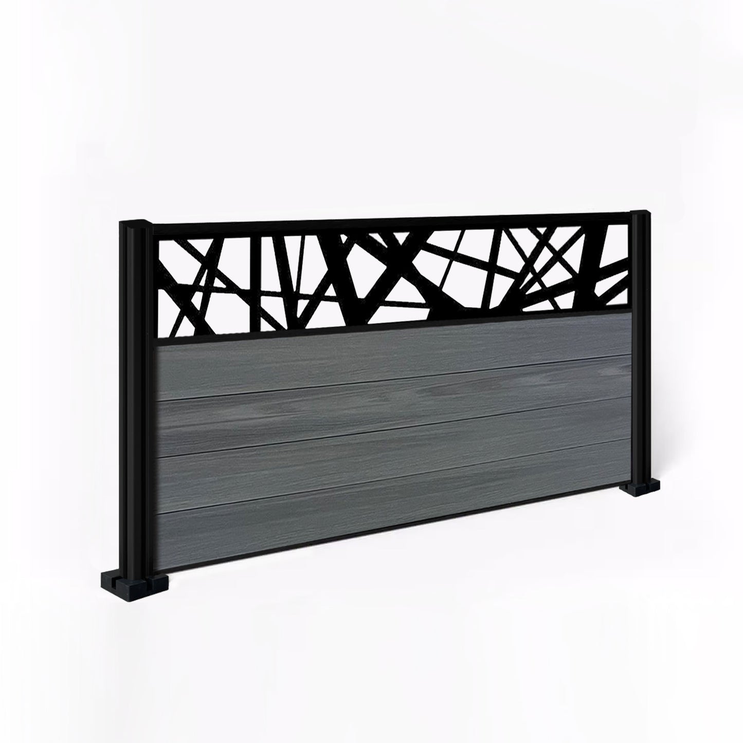 Composite Fence Kit - with Laser Trellis