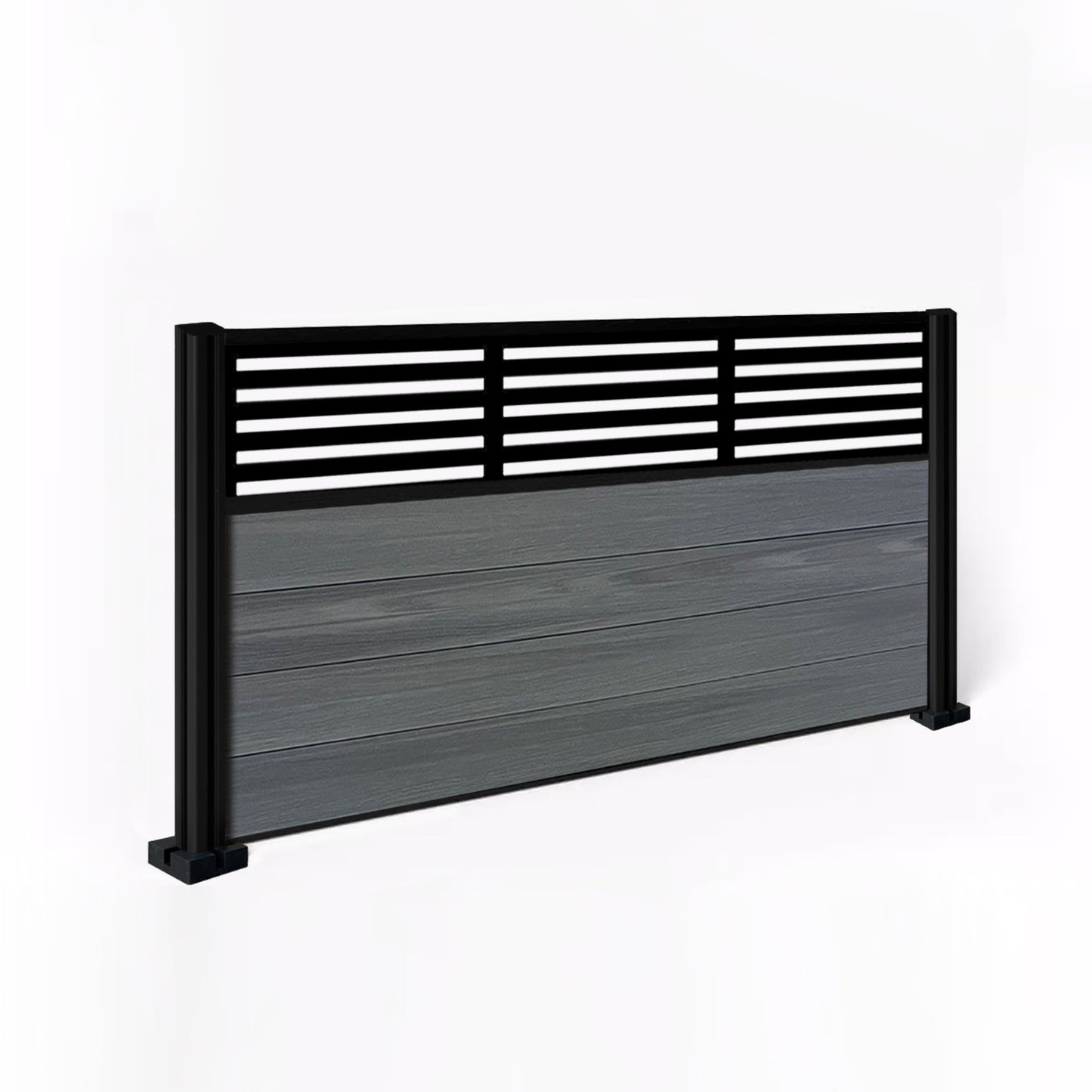 Composite Fence Kit - with Slat Trellis