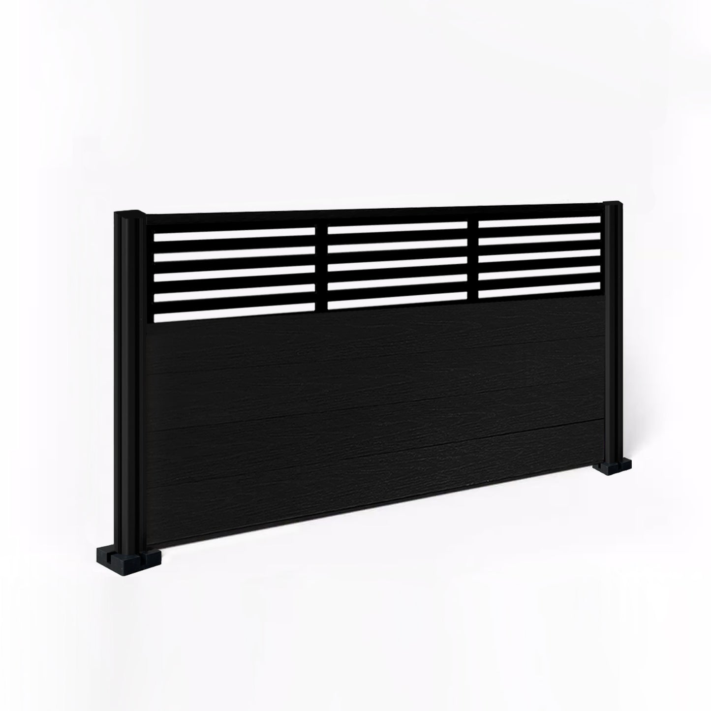 Composite Fence Kit - with Slat Trellis