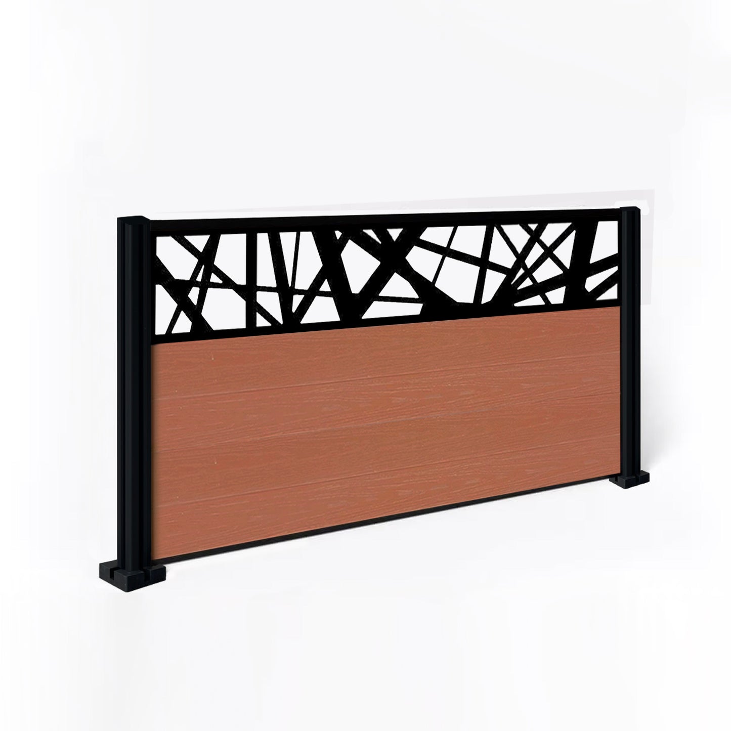 Composite Fence Kit - with Laser Trellis