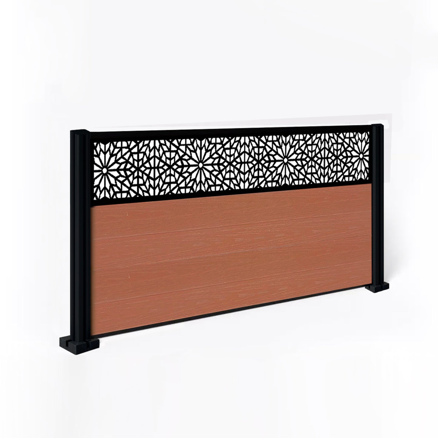 Composite Fence Kit - with Morocco Trellis