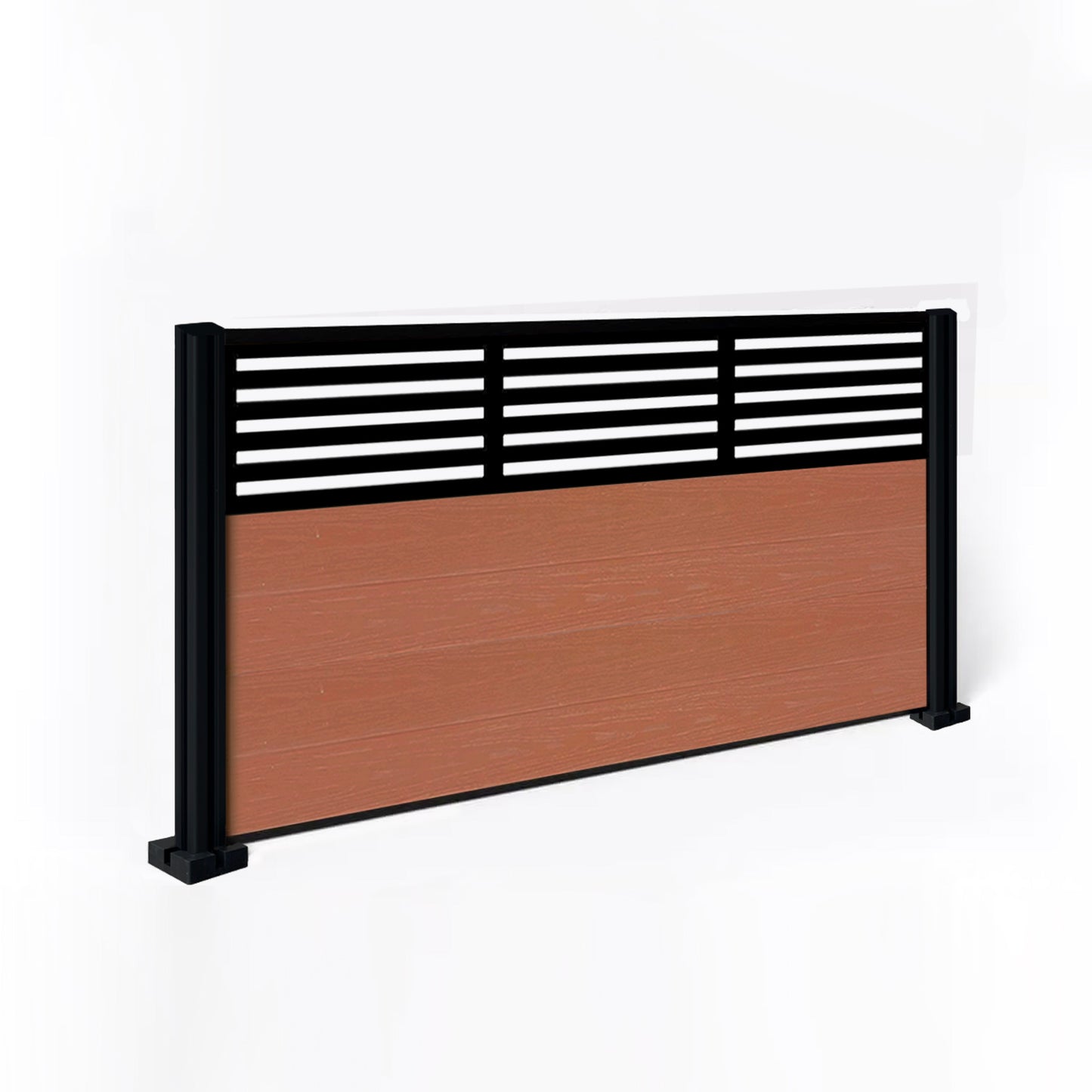 Composite Fence Kit - with Slat Trellis