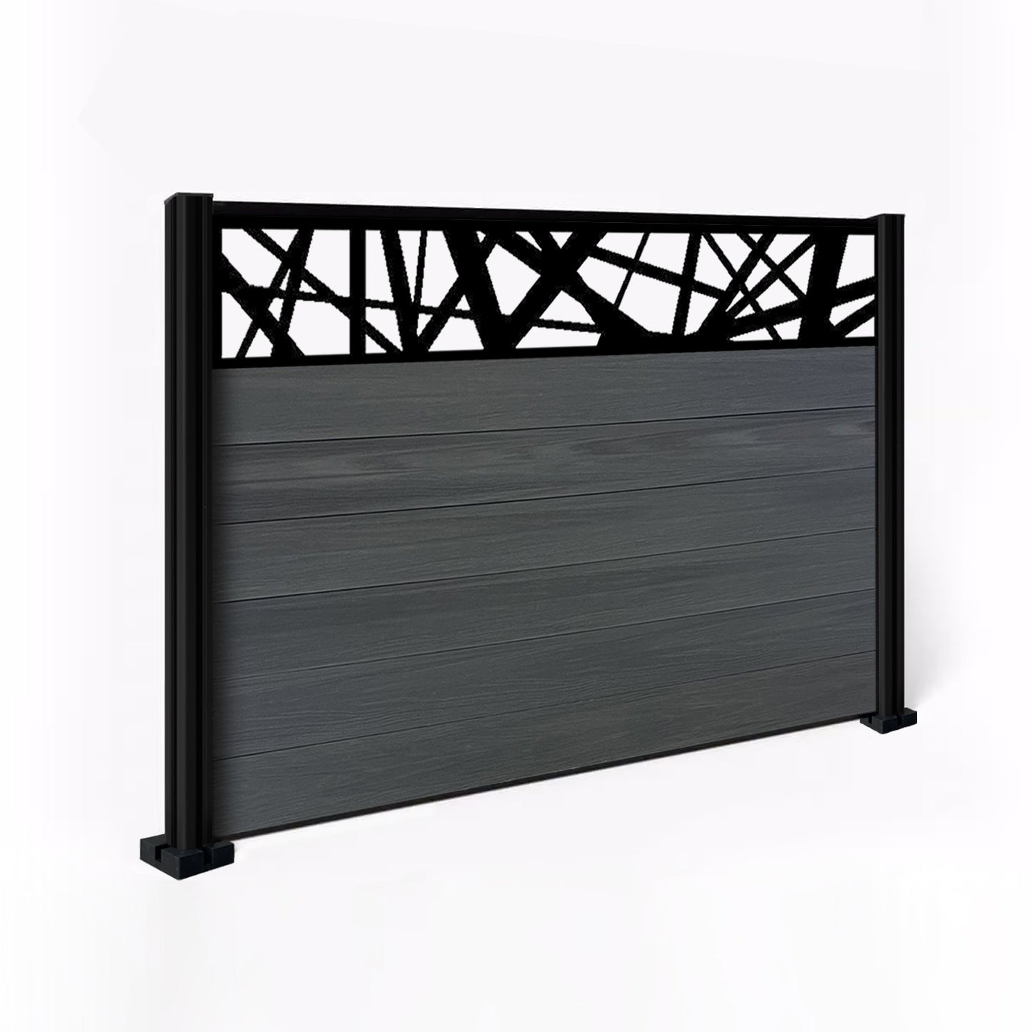 Composite Fence Kit - with Laser Trellis