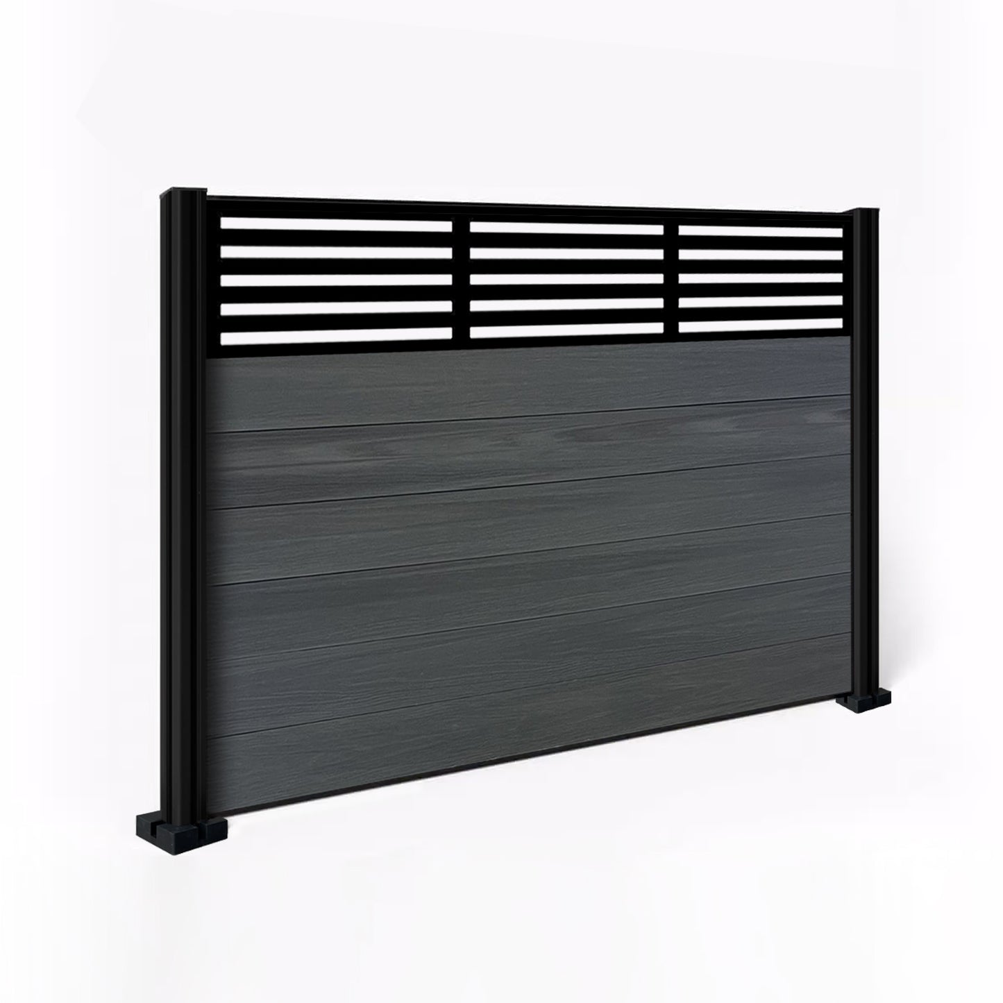 Composite Fence Kit - with Slat Trellis