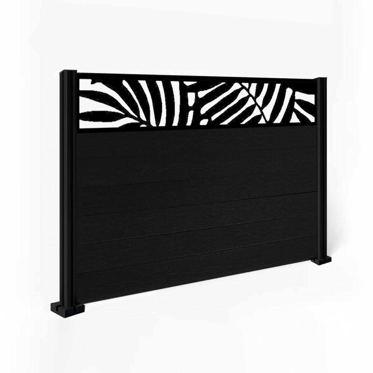 Composite Fence Kit - with Leafy Trellis