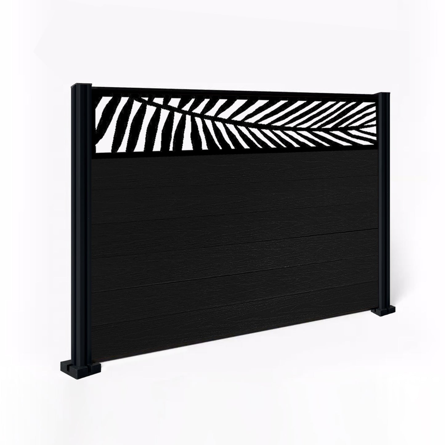 Composite Fence Kit - with Palm Trellis