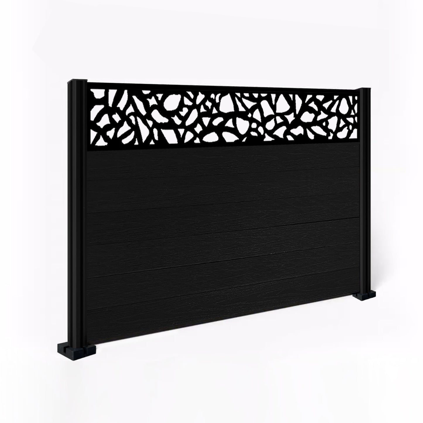 Composite Fence Kit - with Pebble Trellis