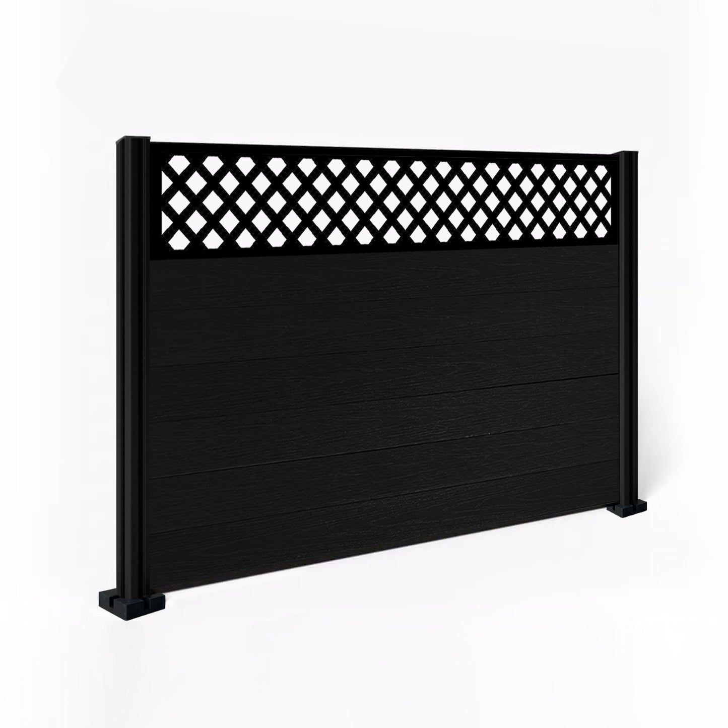 Composite Fence Kit - with Wave Trellis