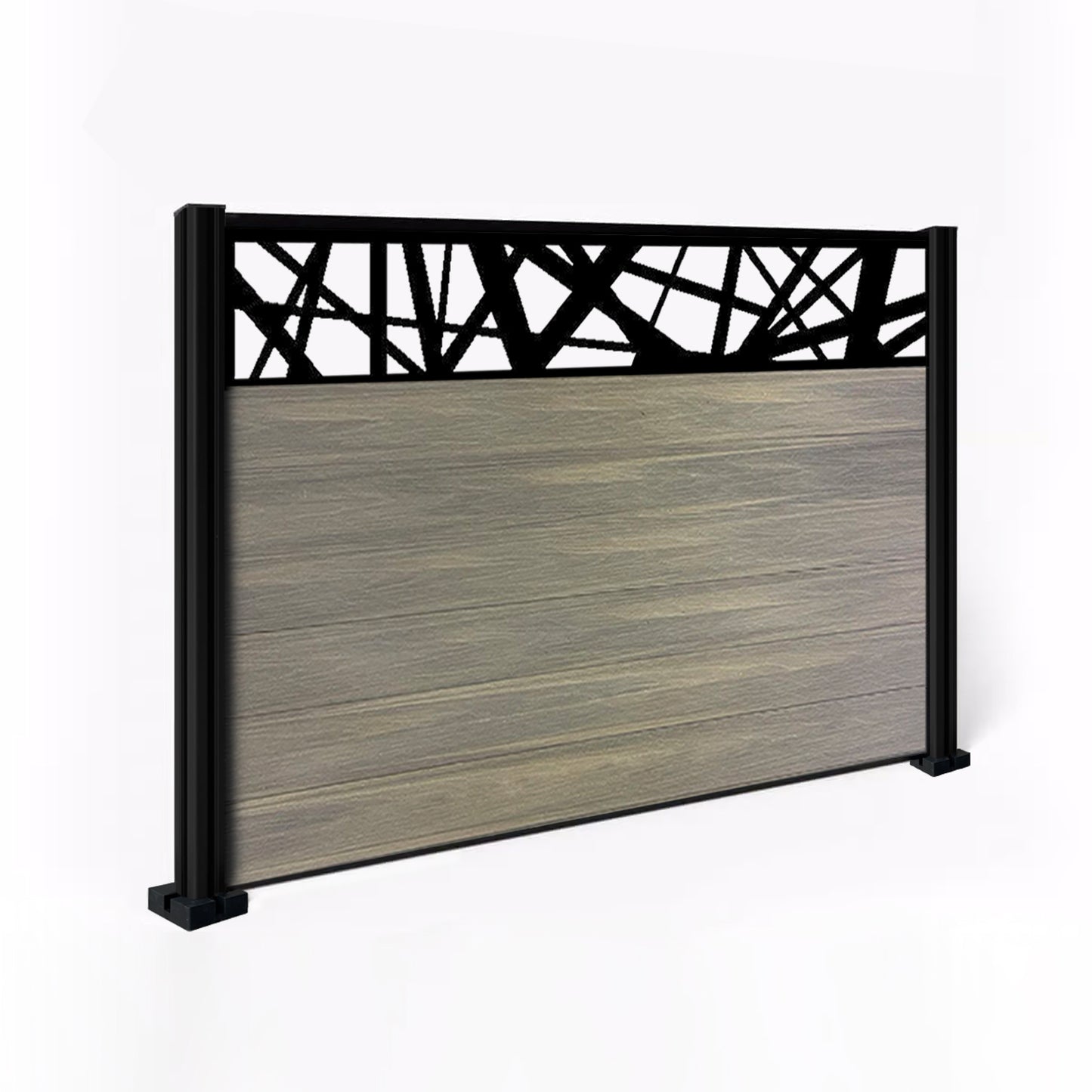 Composite Fence Kit - with Laser Trellis