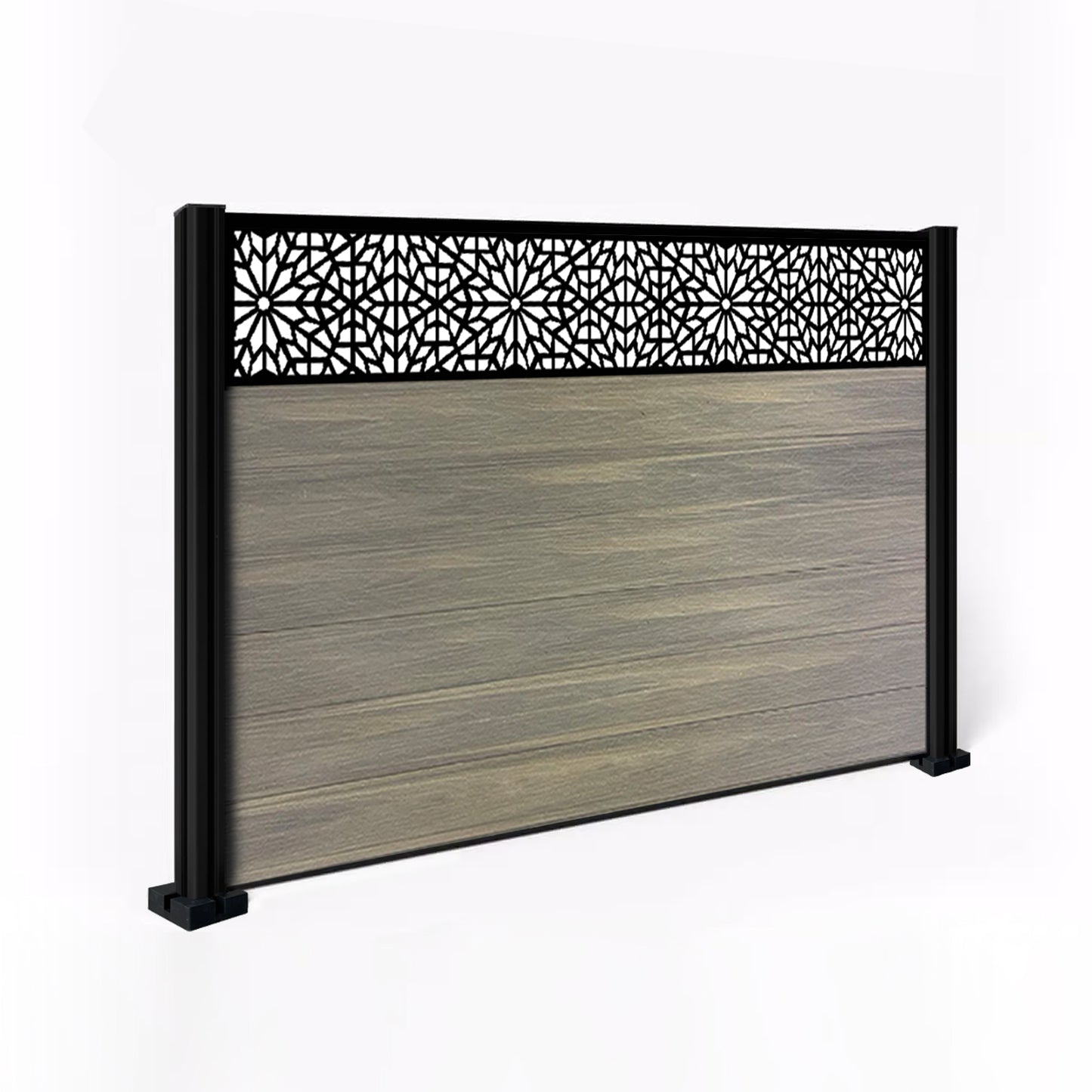 Composite Fence Kit - with Morocco Trellis