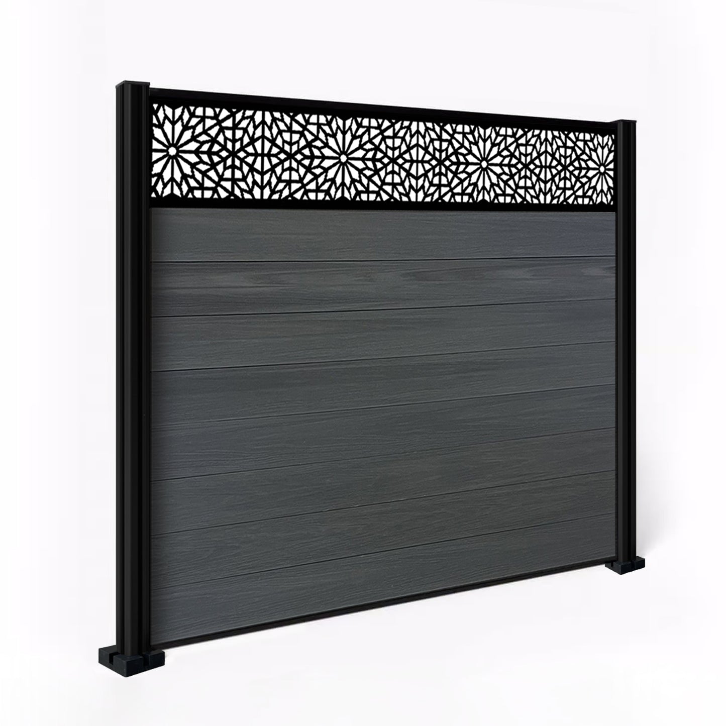 Composite Fence Kit - with Morocco Trellis