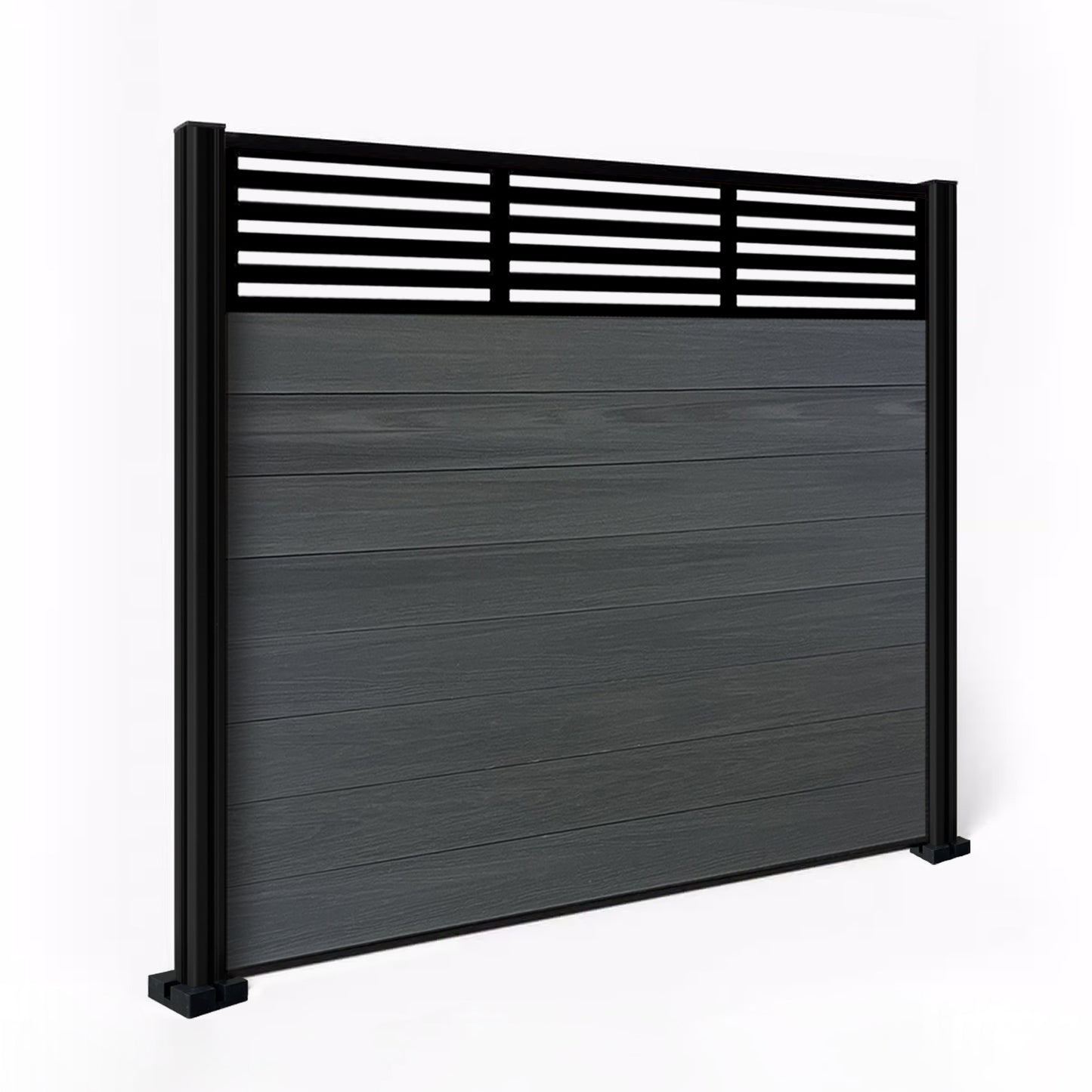 Composite Fence Kit - with Slat Trellis