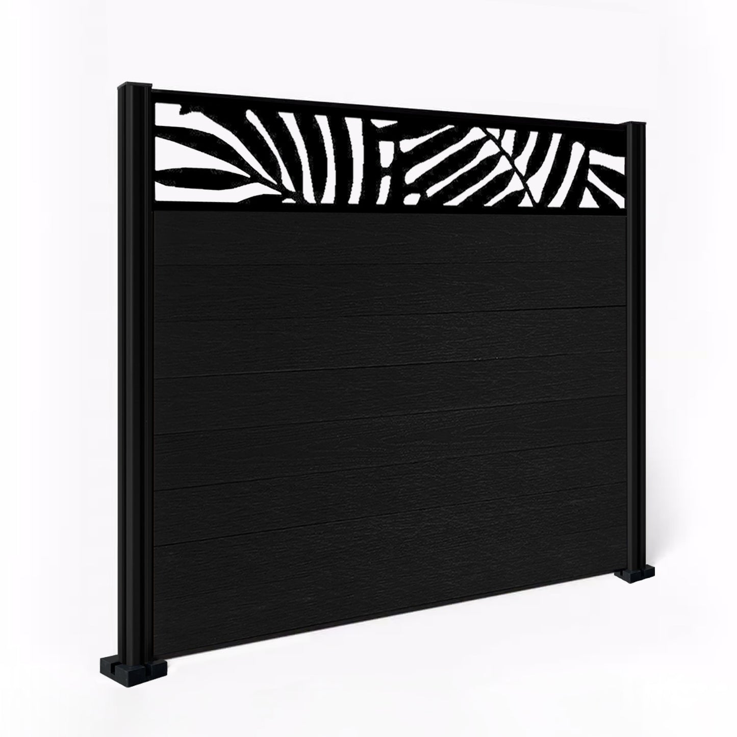 Composite Fence Kit - with Leafy Trellis