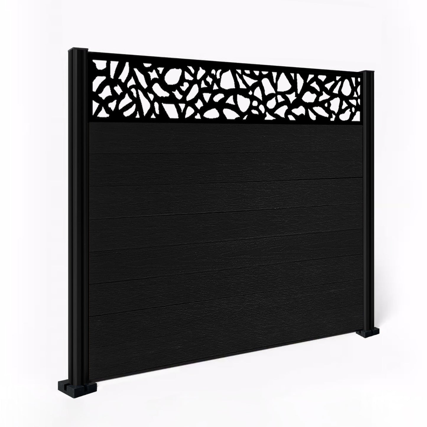 Composite Fence Kit - with Pebble Trellis