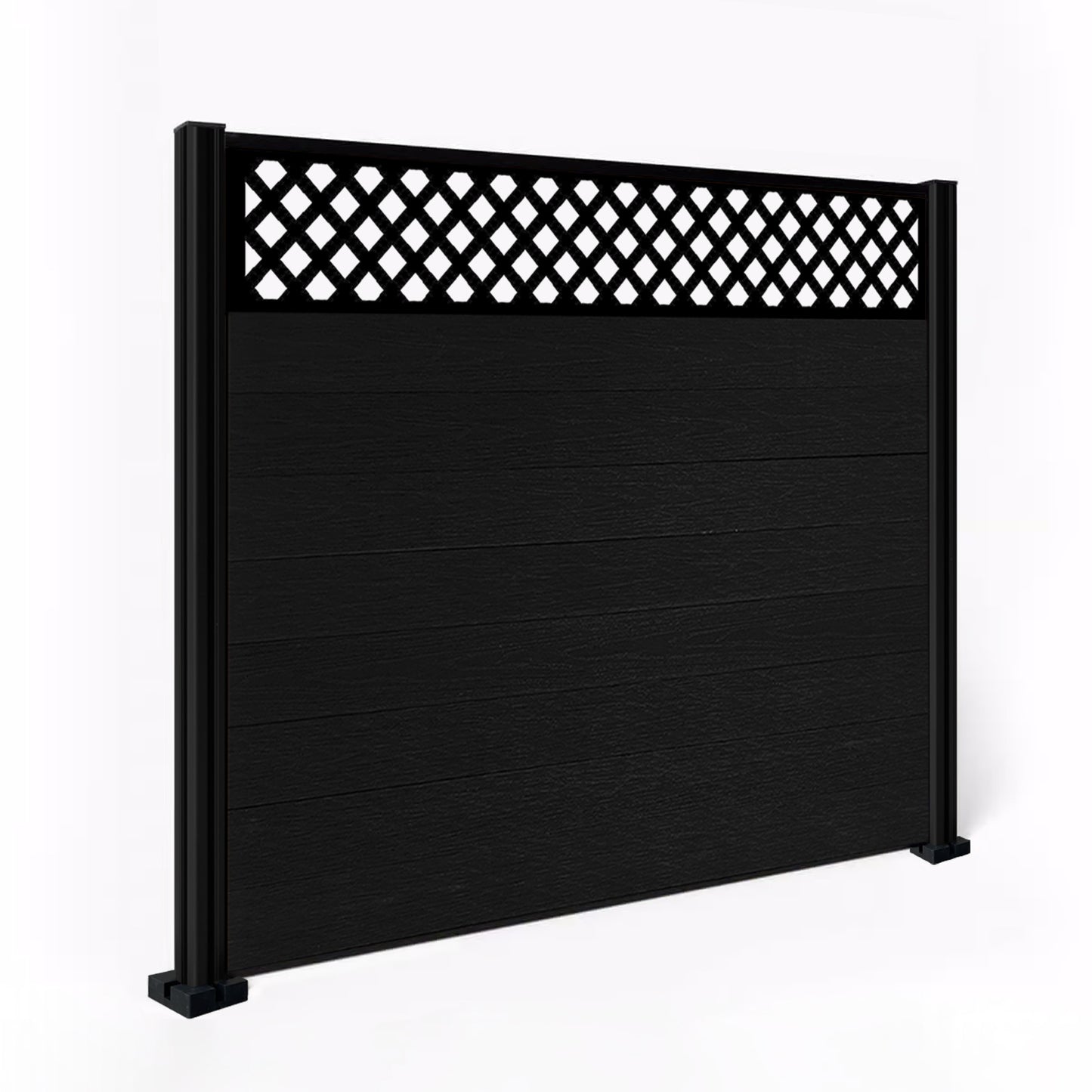 Composite Fence Kit - with Wave Trellis