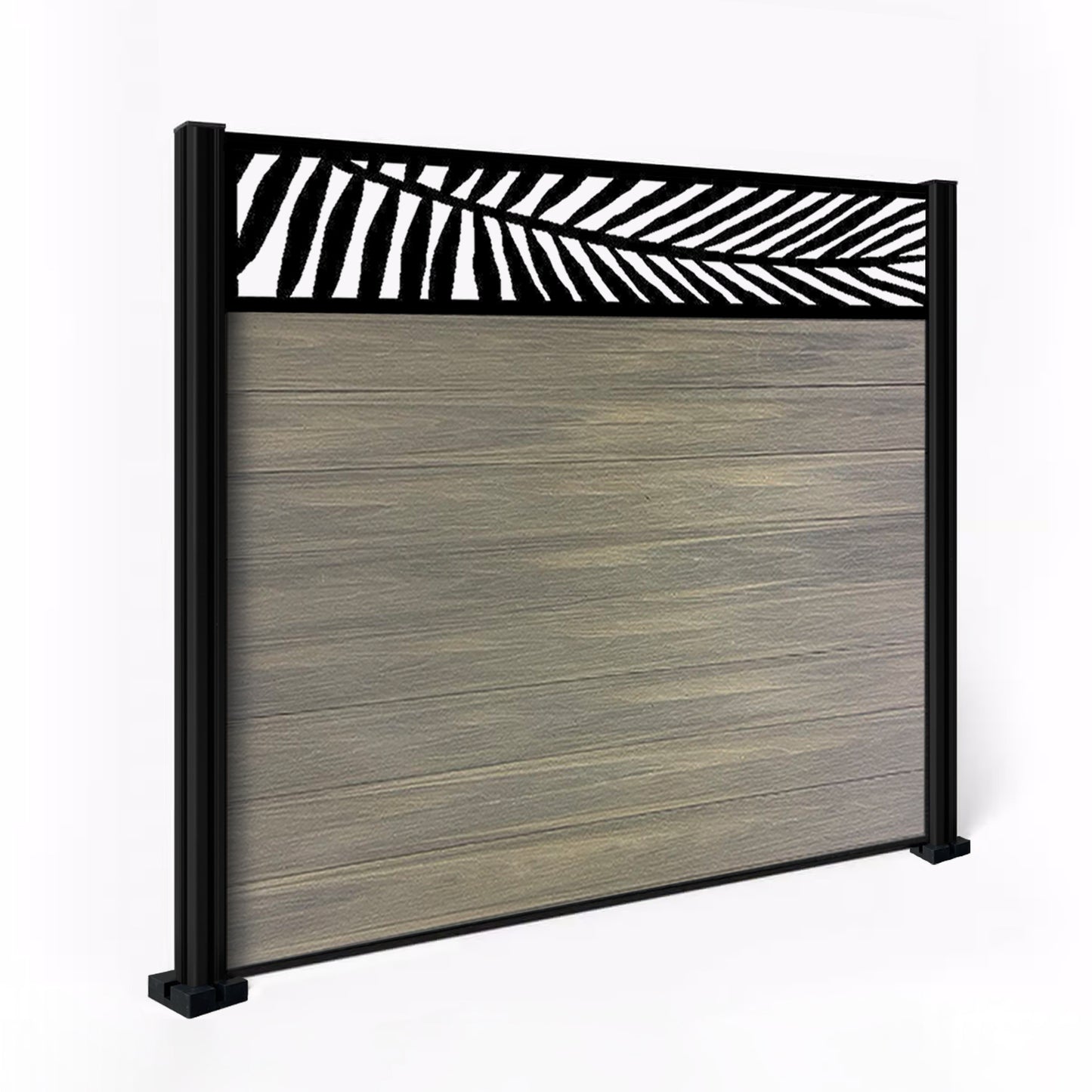 Composite Fence Kit - with Palm Trellis