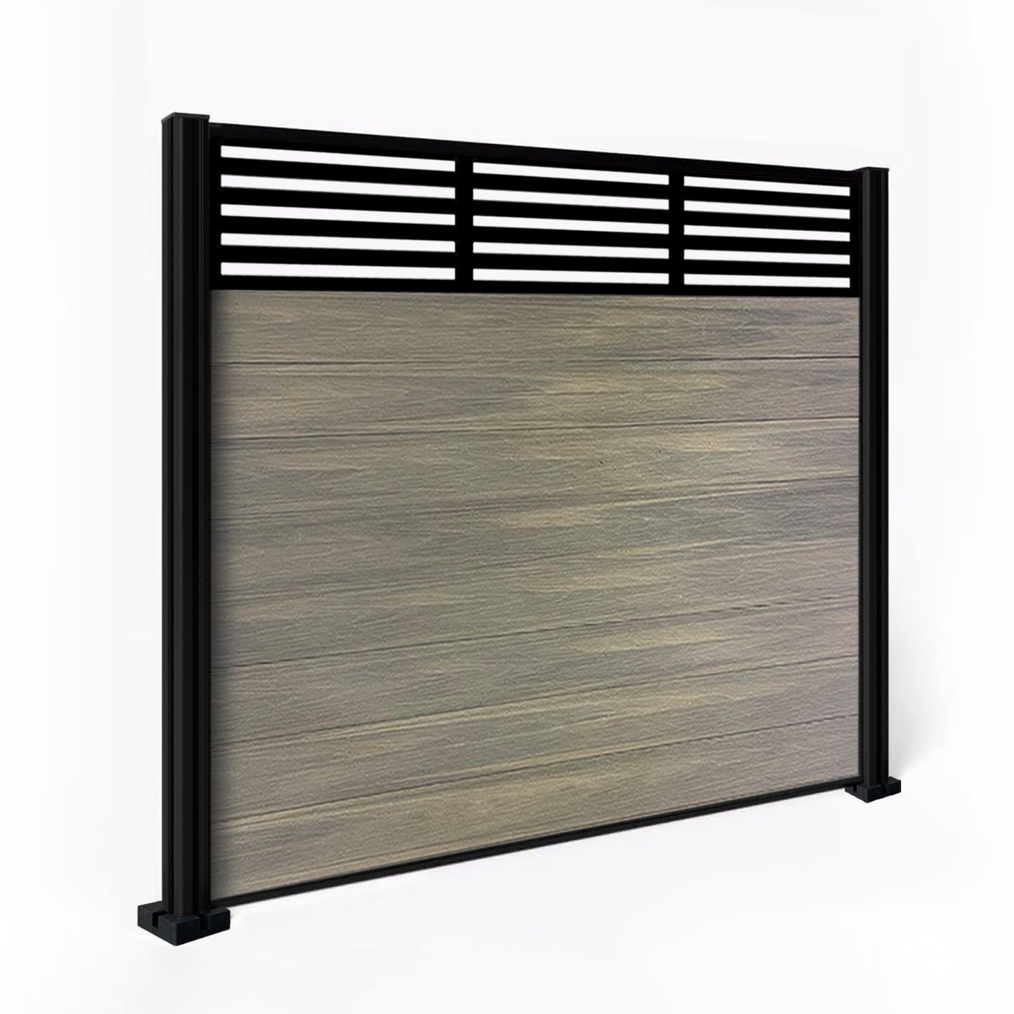 Composite Fence Kit - with Slat Trellis