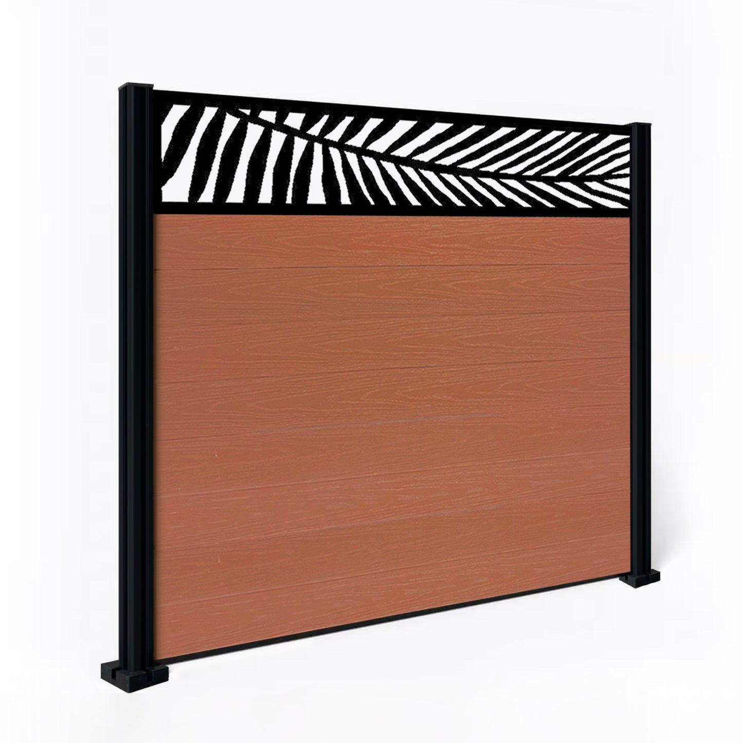 Composite Fence Kit - with Palm Trellis