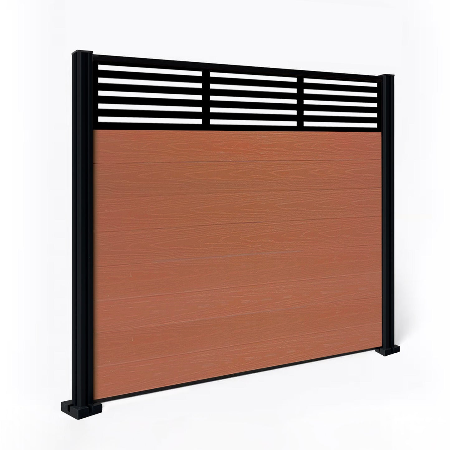 Composite Fence Kit - with Slat Trellis