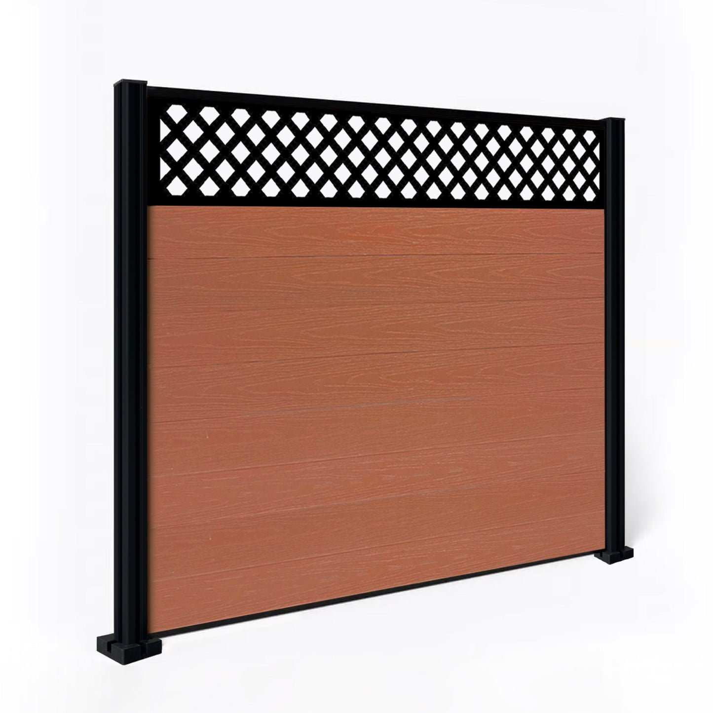Composite Fence Kit - with Wave Trellis