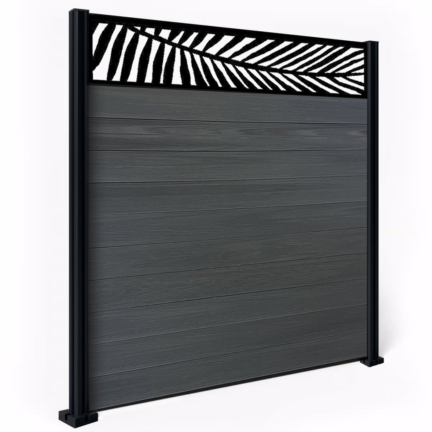 Composite Fence Kit - with Palm Trellis