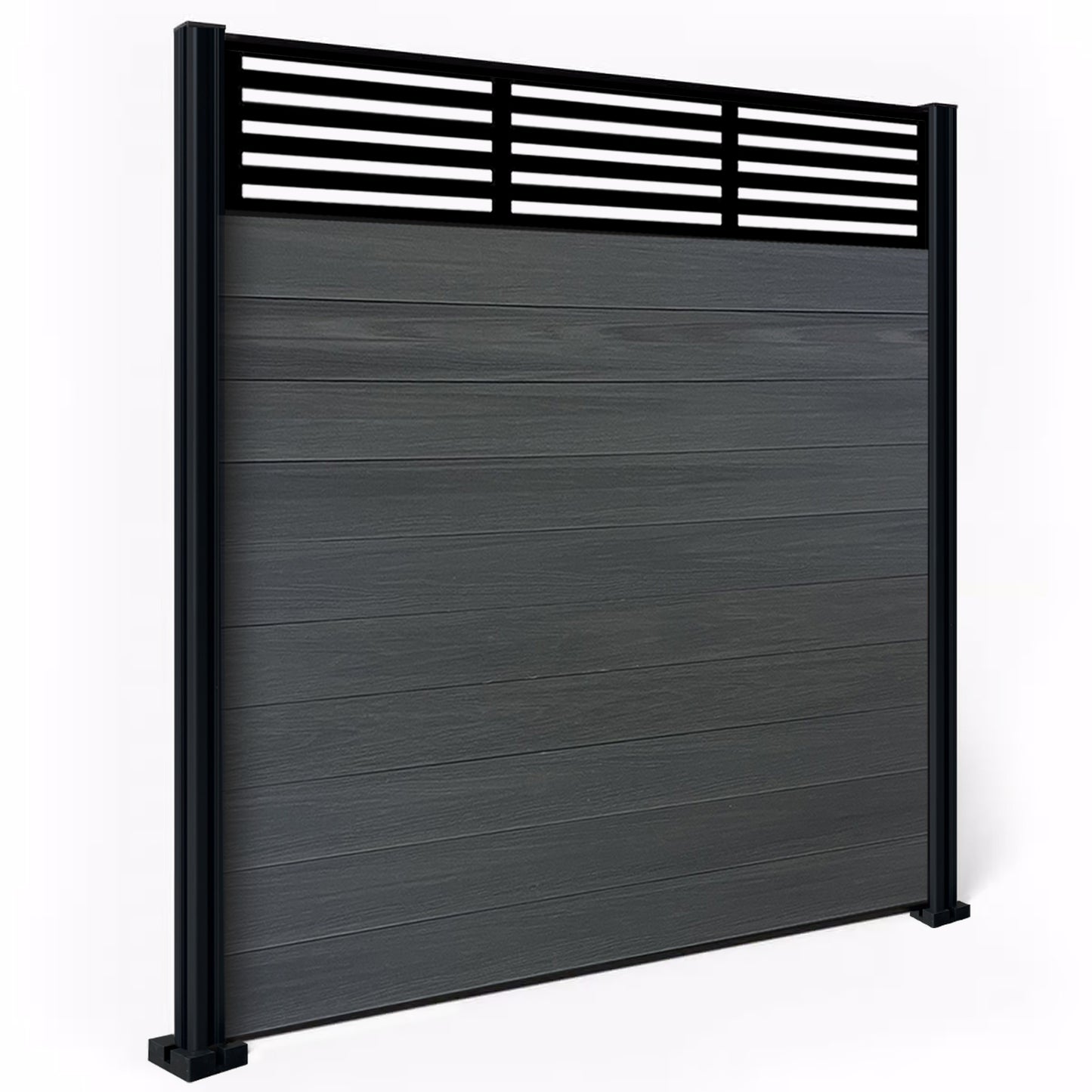 Composite Fence Kit - with Slat Trellis