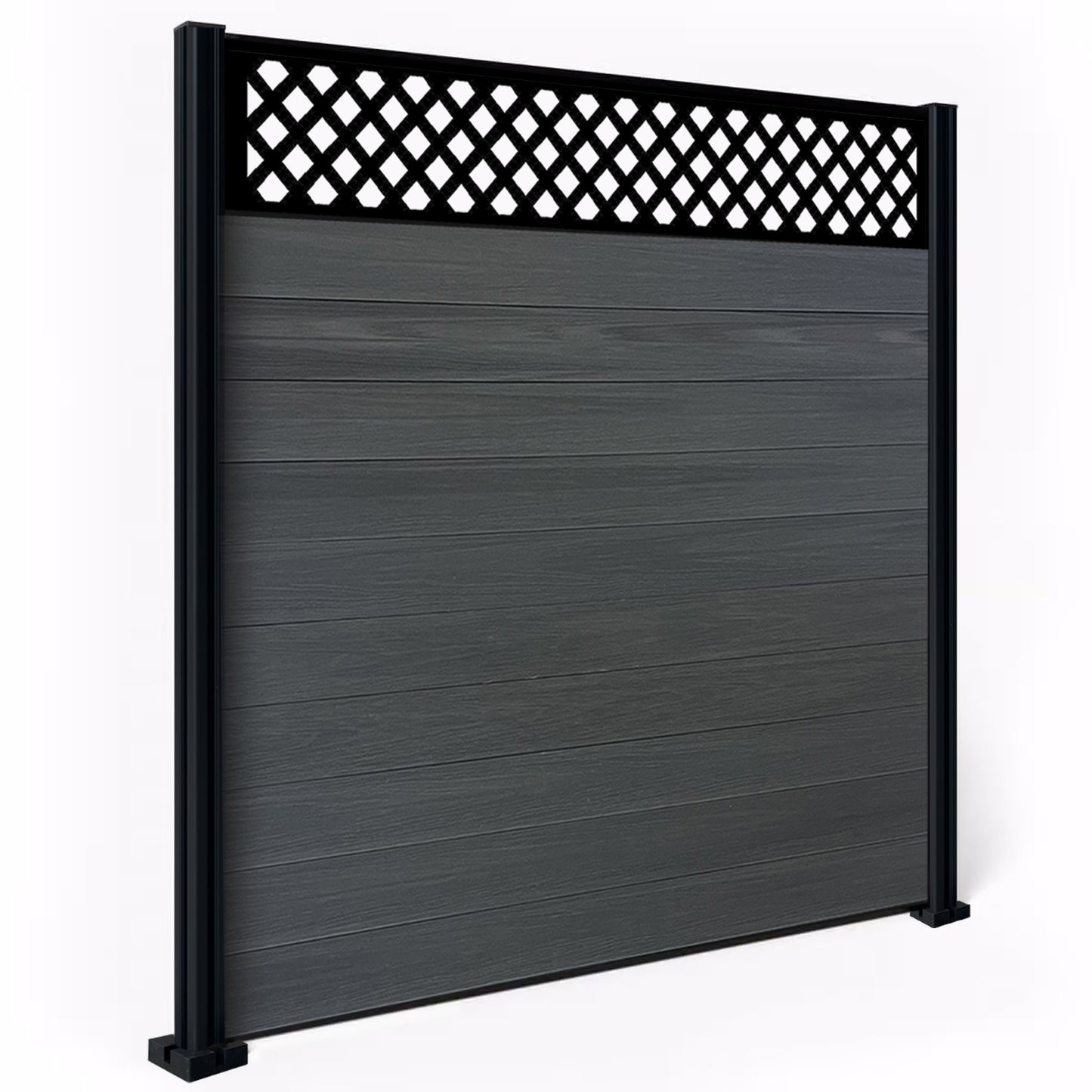 Composite Fence Kit - with Wave Trellis