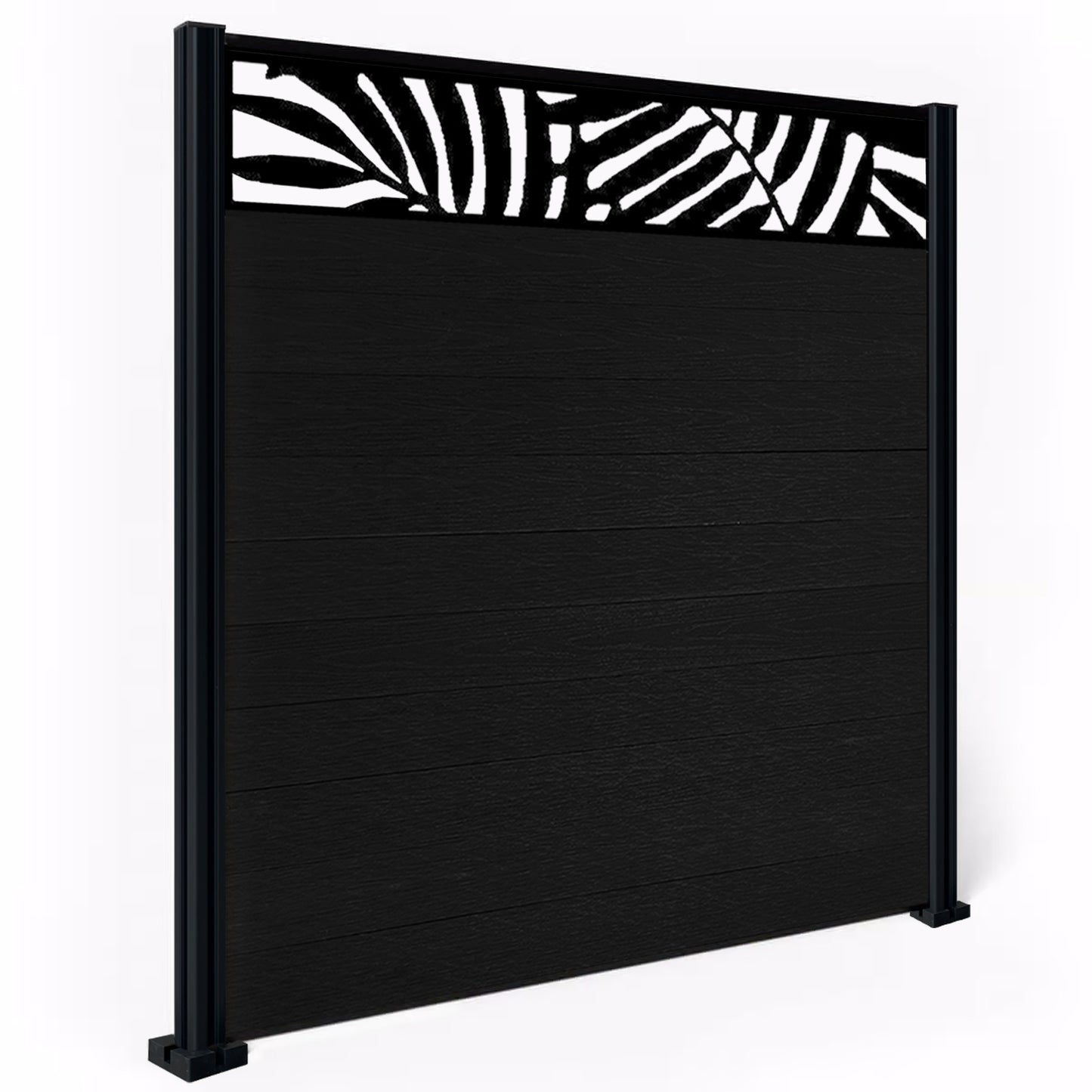 Composite Fence Kit - with Leafy Trellis