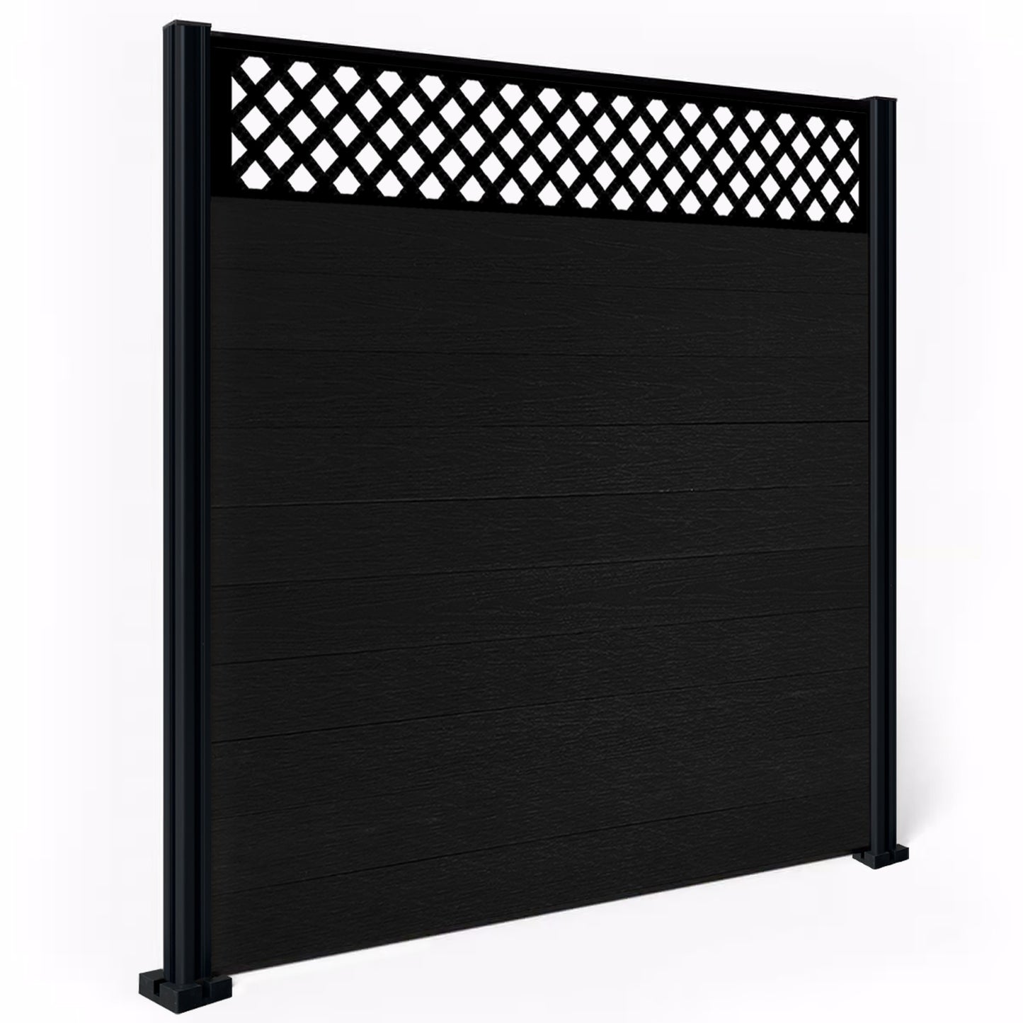 Composite Fence Kit - with Wave Trellis