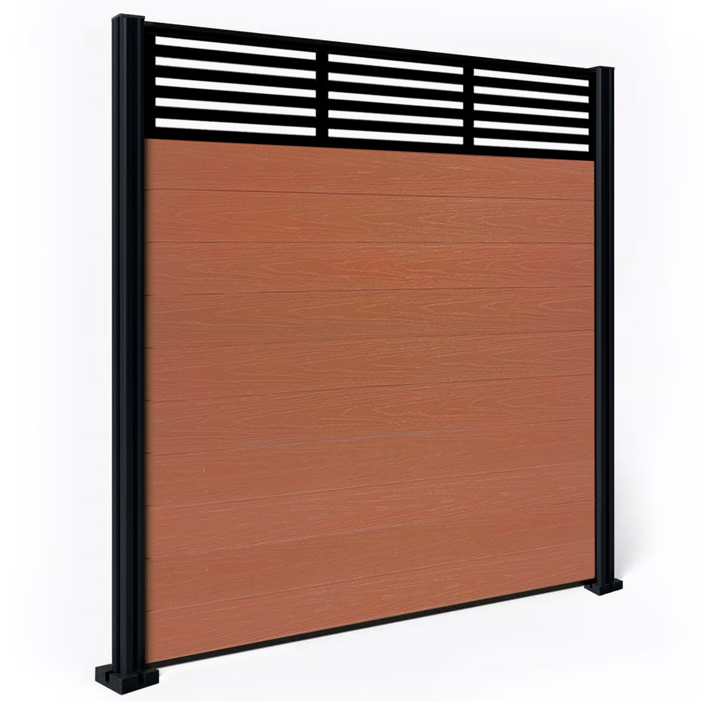 Composite Fence Kit - with Slat Trellis