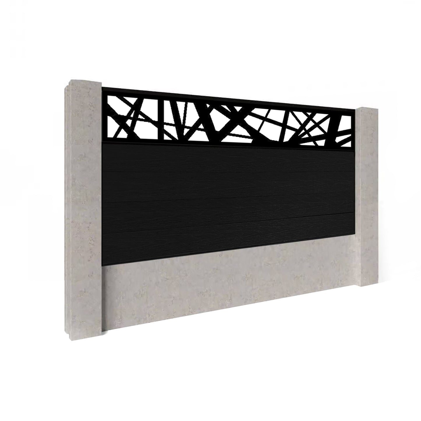 Composite Fence Kit - with Laser Trellis