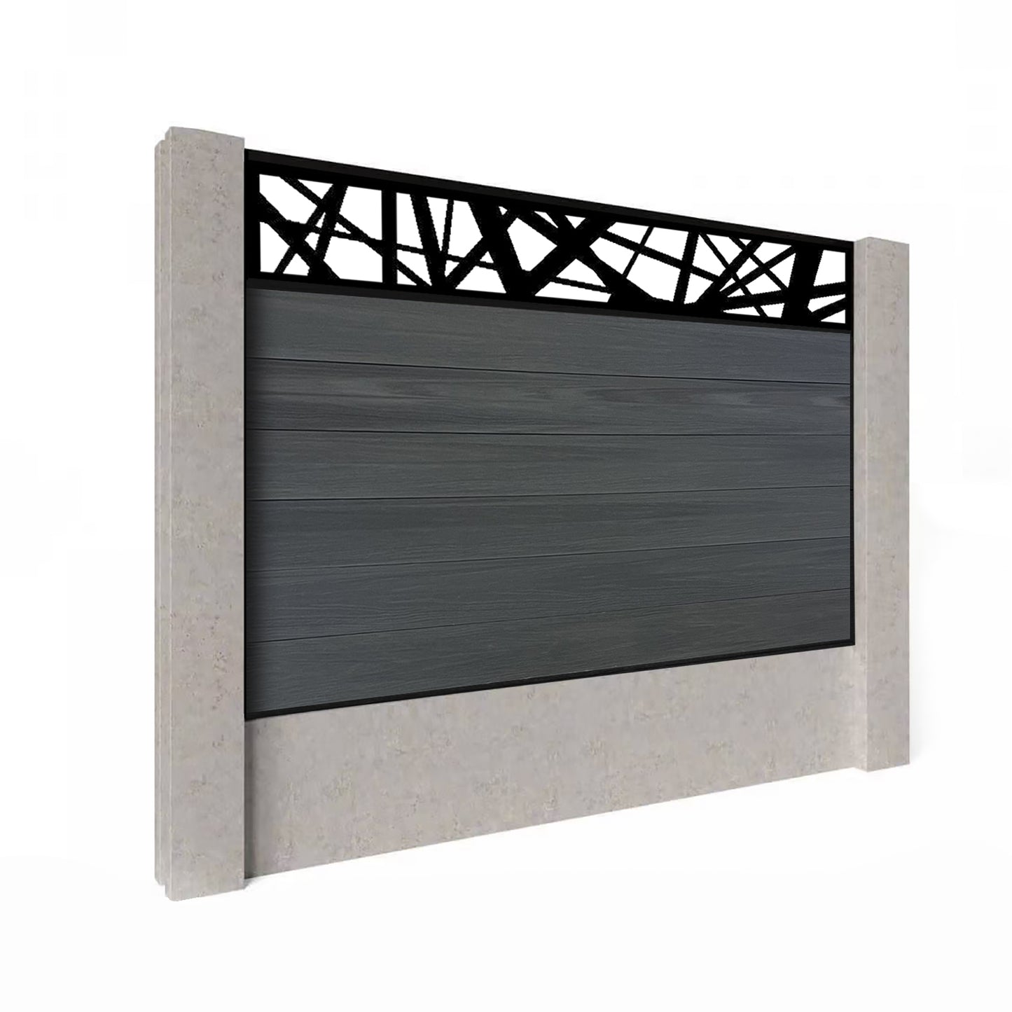 Composite Fence Kit - with Laser Trellis