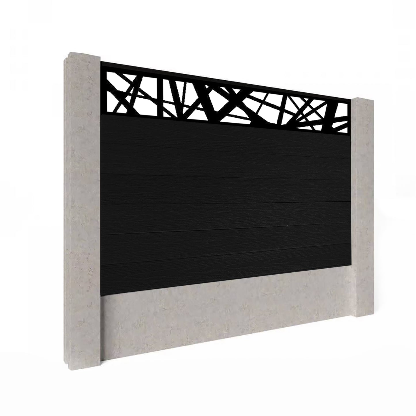 Composite Fence Kit - with Laser Trellis