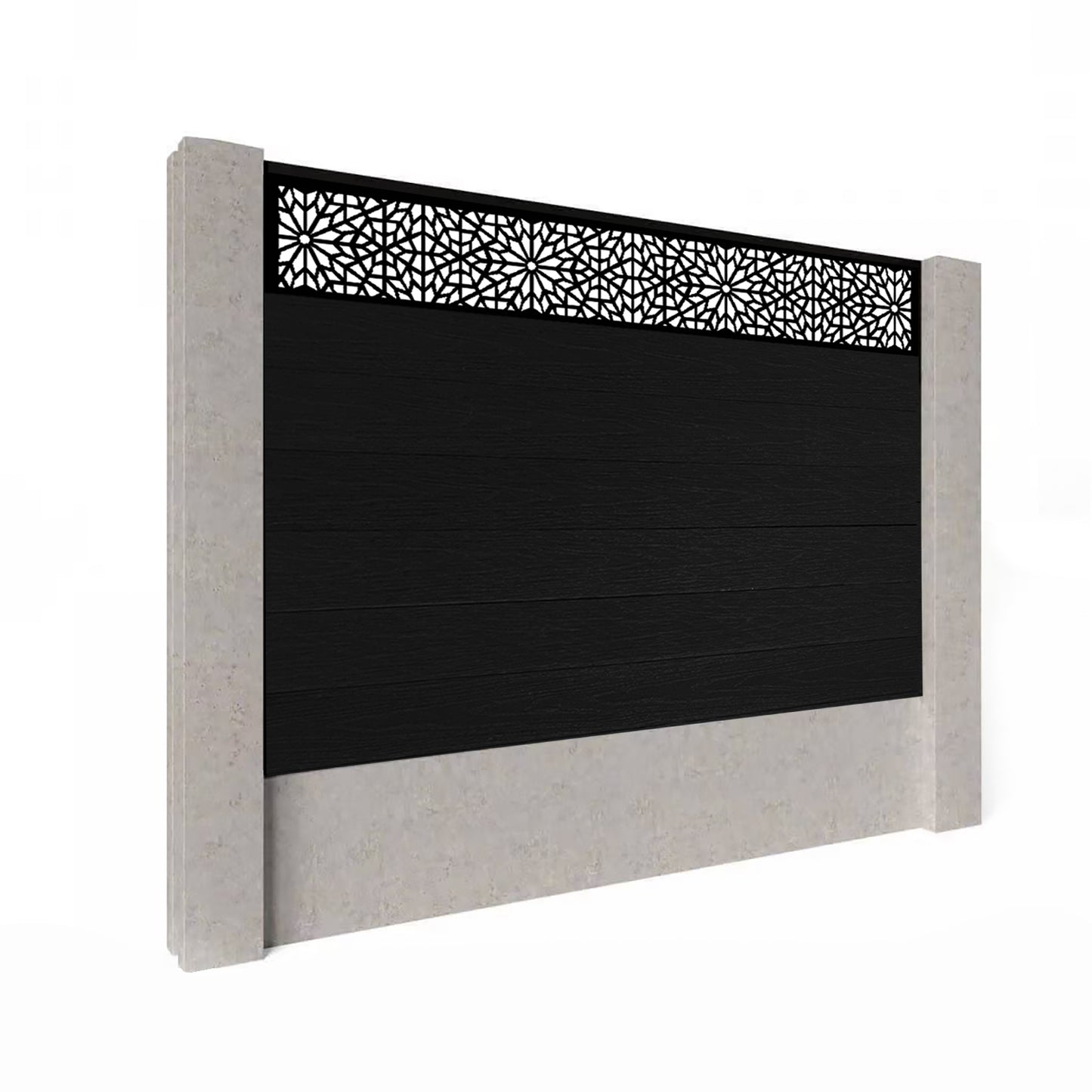 Composite Fence Kit - with Morocco Trellis