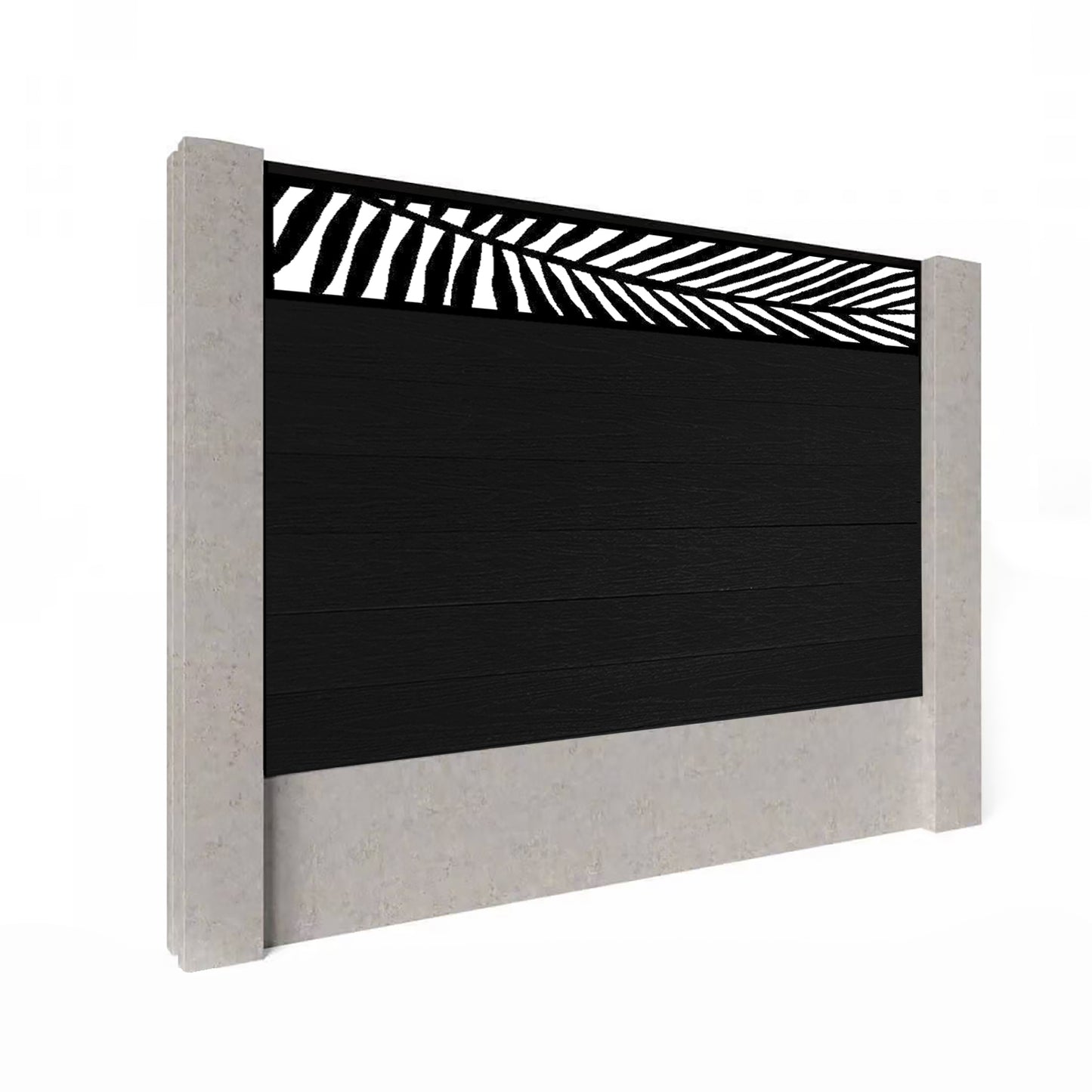 Composite Fence Kit - with Palm Trellis