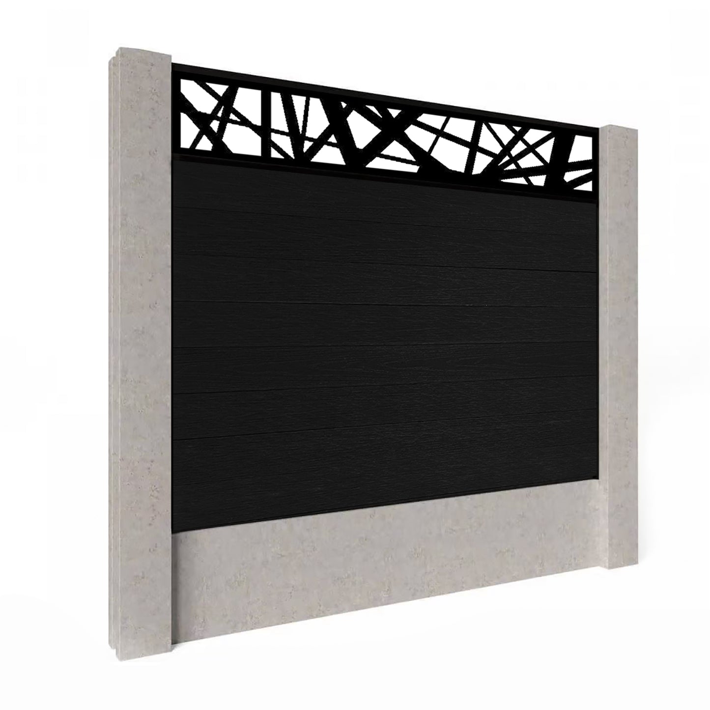 Composite Fence Kit - with Laser Trellis