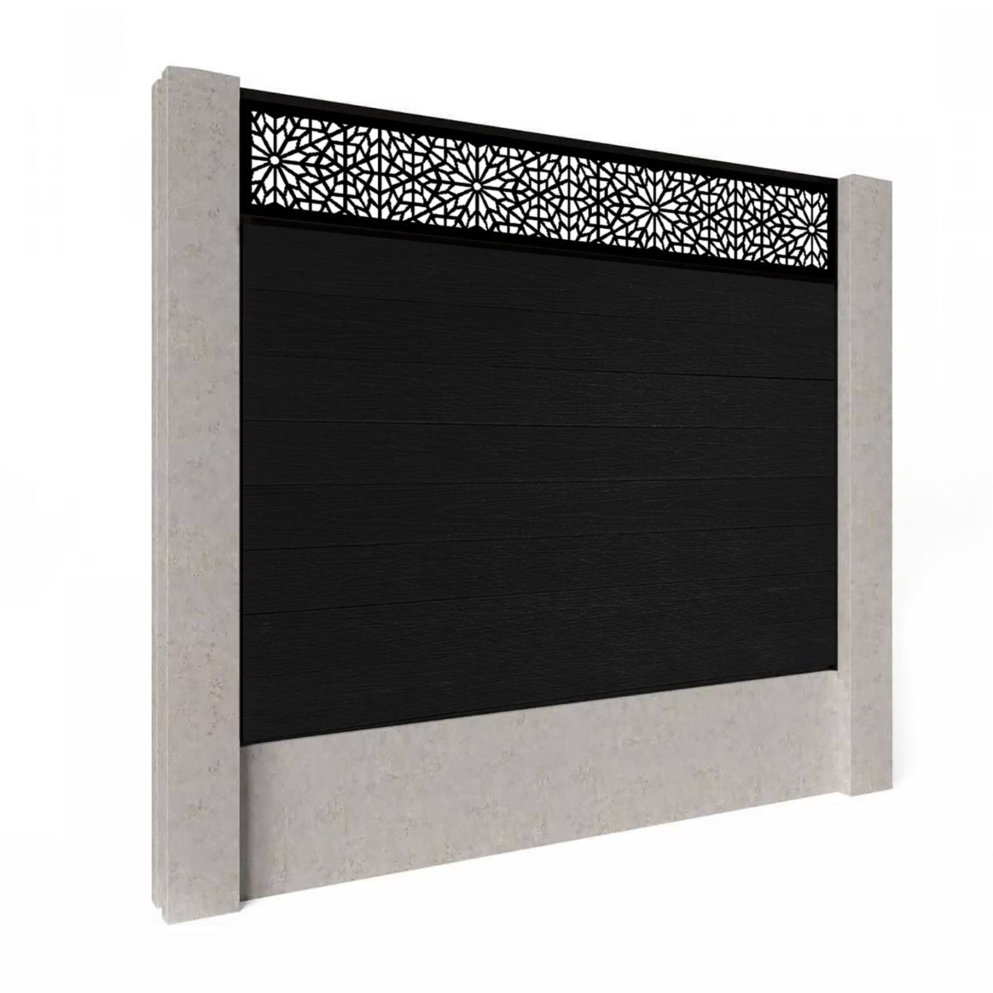 Composite Fence Kit - with Morocco Trellis