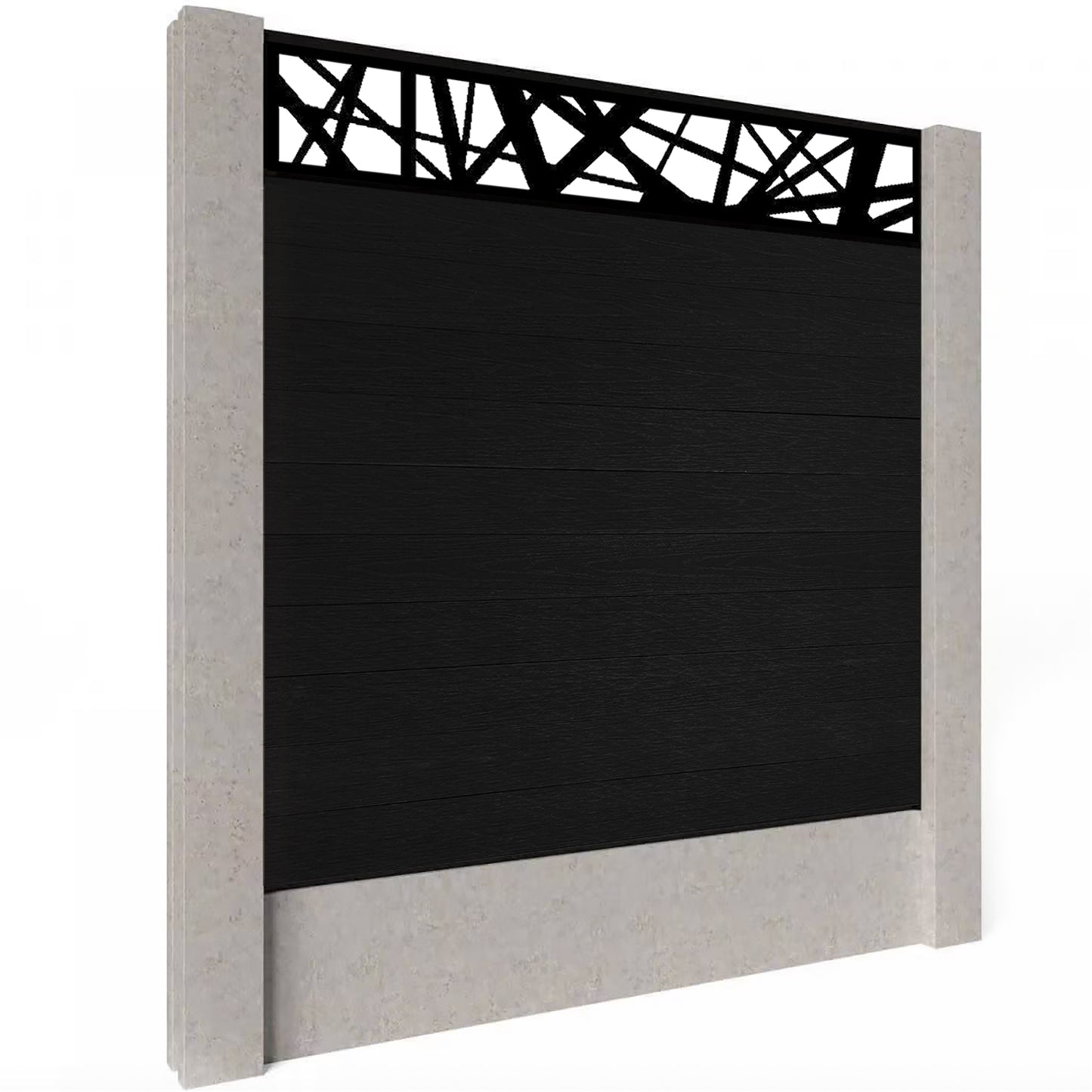 Composite Fence Kit - with Laser Trellis