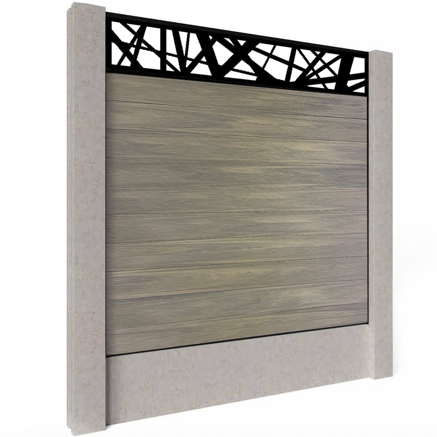 Composite Fence Kit - with Laser Trellis